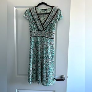 BCBGMAXAZRIA floral print dress
